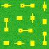 Simulation of isolated patchs in a forest