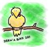 Draw A Bird Day artwork.