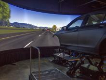 Photo of simulator at DSL