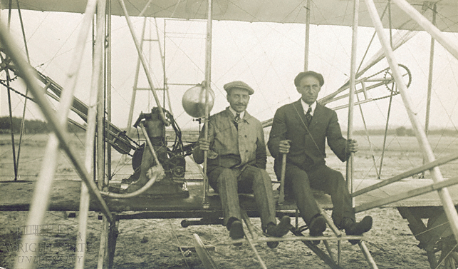Ernest Zens and Wilbur Wright