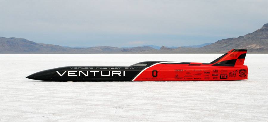 Venturi Buckeye Bullet 3 sets a world record.