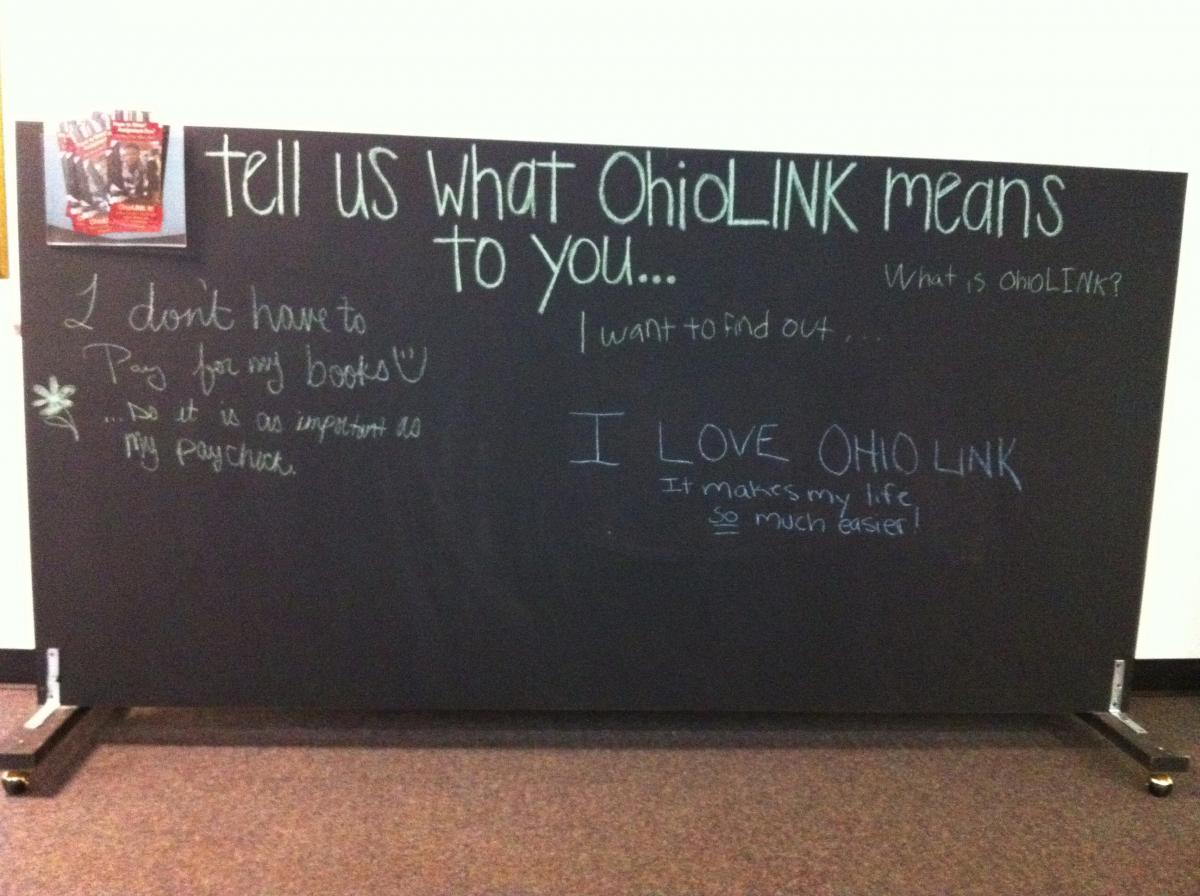 What OhioLINK means to you