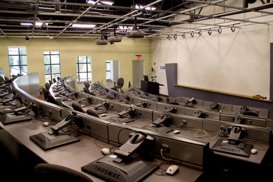 The theater in the Blueprint for Advanced Learning Environment at OSC.