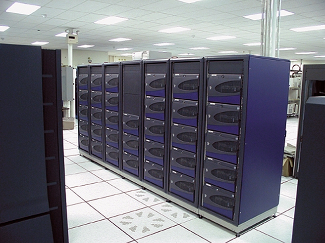 OSC's SGI 1400L system, later known as Brain. OSC's SGI 1400L system, later known as Brain.