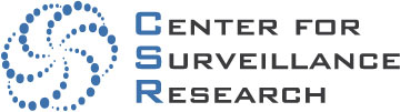 Center for Surverillance Research logo. Center for Surverillance Research logo.