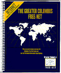 Cover shot of the Guide for Greater Columbus Free-Net. Cover shot of the Guide for Greater Columbus Free-Net.