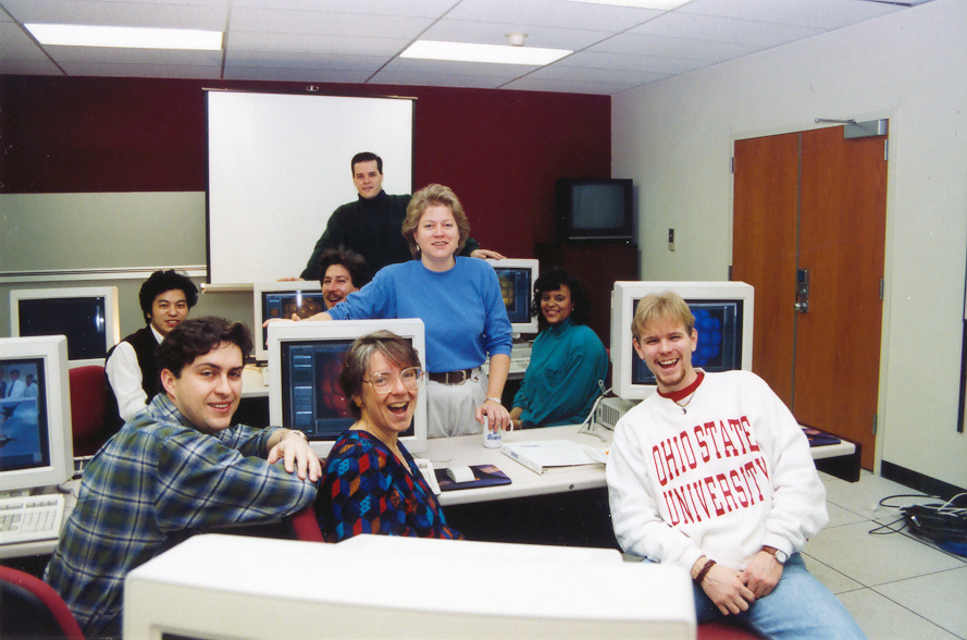 Leslie Southern led numerous classes to train users. Leslie Southern led numerous classes to train users.