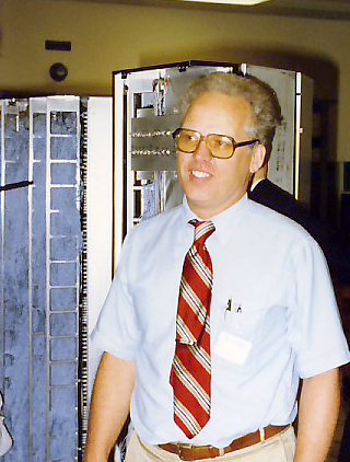 Dr. Russ Pitzer used supercomputers to study very heavy atoms. Dr. Russell Pitzer used supercomputers to study very heavy atoms.
