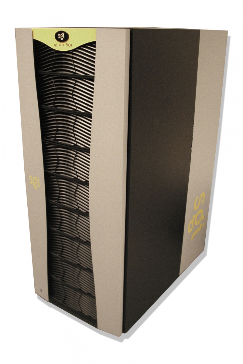 Press photo of an SGI Altix system