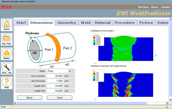 OSC and EWI partnered in 2006 to created an HPC portal for welding solutions. OSC and EWI partnered in 2006 to created an HPC portal for welding solutions.