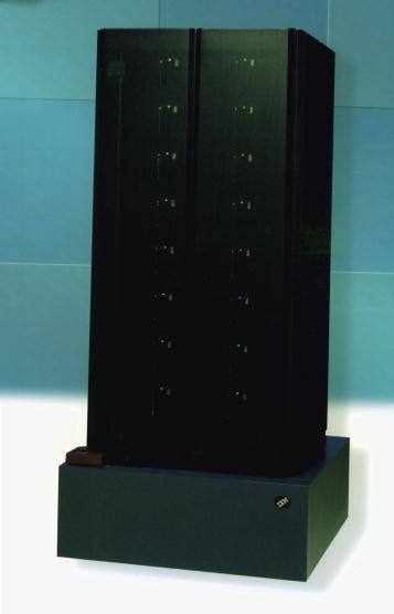 Press photo of an IBM SP2 system. IBM SP2