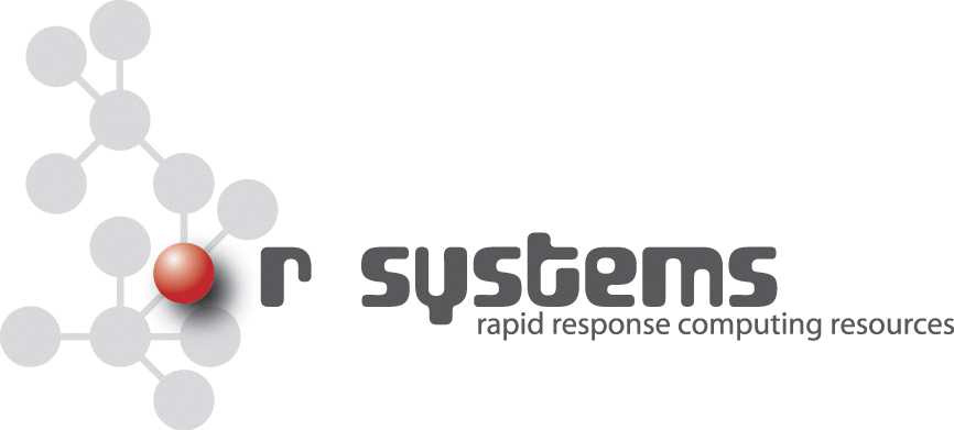 R Systems logo. R Systems logo.