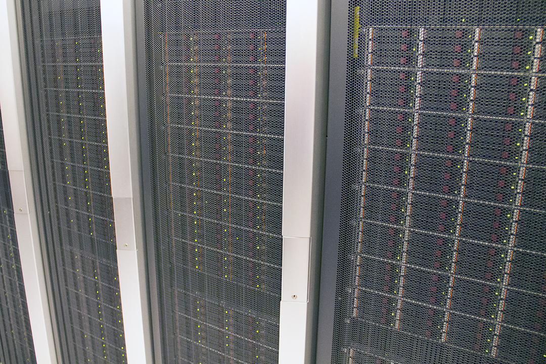 Shared disk drives within the Shared Infrastructure virtualization environment.